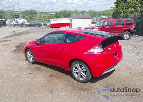 2011 Honda Cr-Z Ex из США, поврежденный, VIN JHMZF1D69BS008856